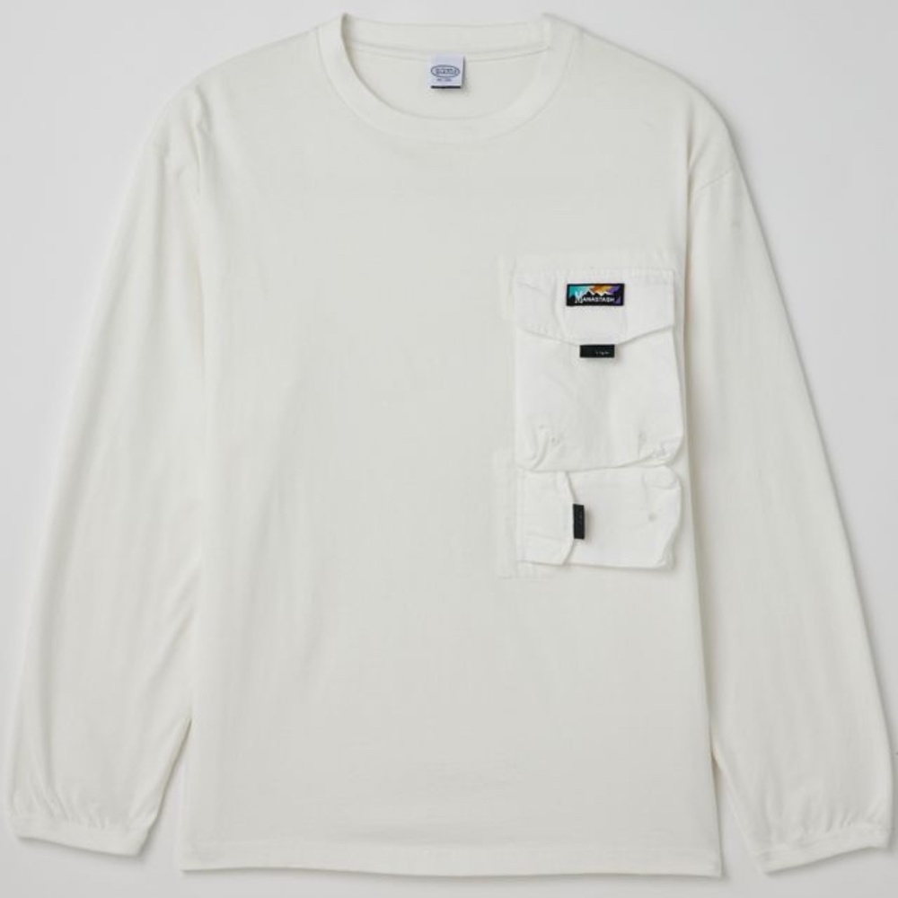 NWT Manastash Armor Long Sleeve Tee Shirt Cargo Pocket Gorpcore